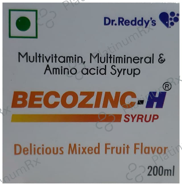 Becozinc H Syrup 200ml