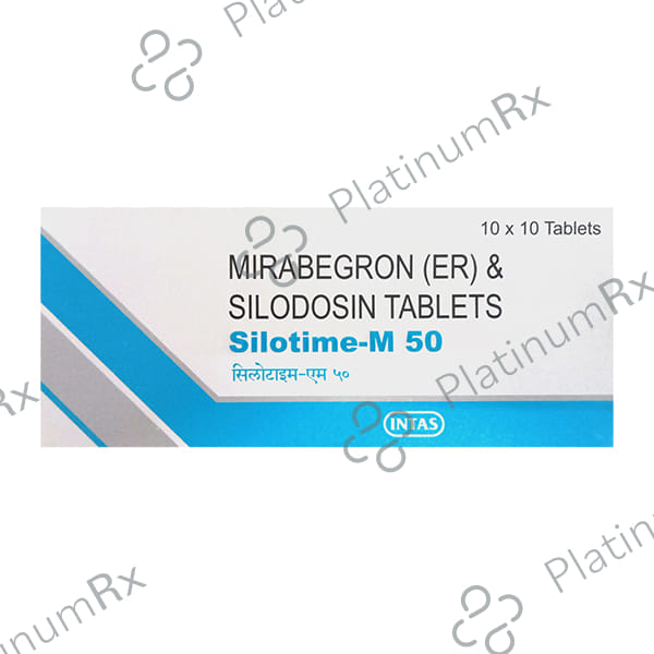 Silotime M 50/8mg Tablet 10s