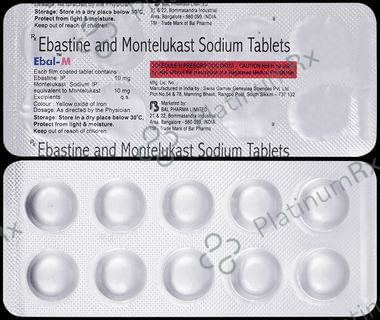 Ebal M 10/10mg Tablet 10s