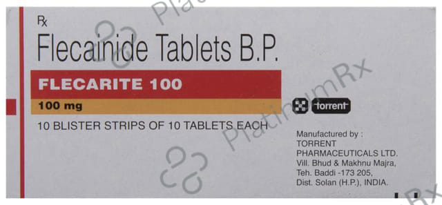Flecarite 100mg Tablet 10s