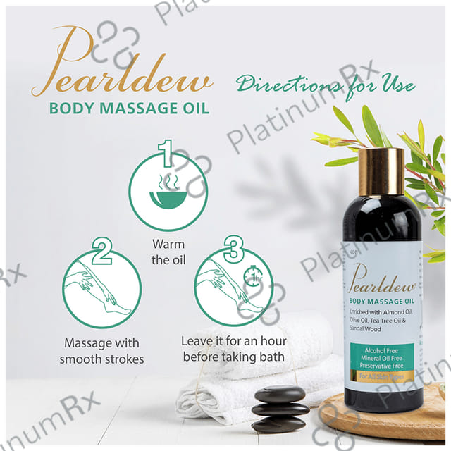 Pearldew Body Massage Oil (100ml Each) 1 Bottle