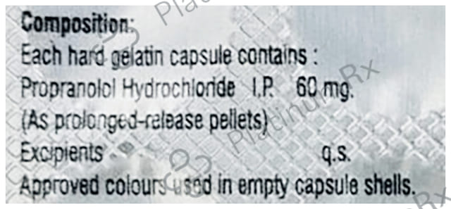 Betanol 60mg Capsule TR 10s