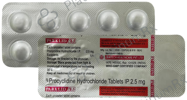Parklid 2.5mg Tablet 10s