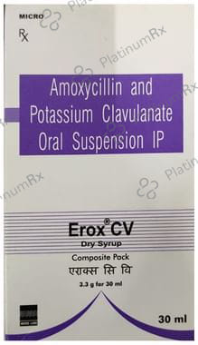 Erox CV 200/28.5mg Dry Syrup 30ml
