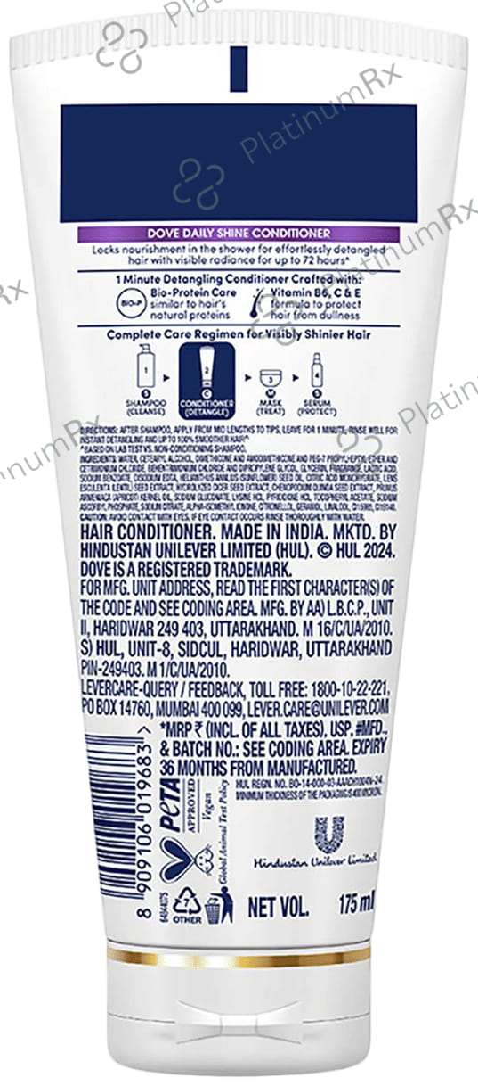 Dove Daily Shine Therapy Conditioner 175 ml