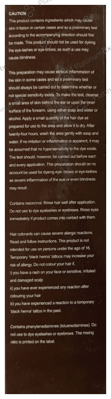 Harklur PPD & Ammonia Free Hair Dye Brown 60gm