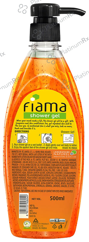 Fiama Shower Gel Peach and Avacado 500 ml