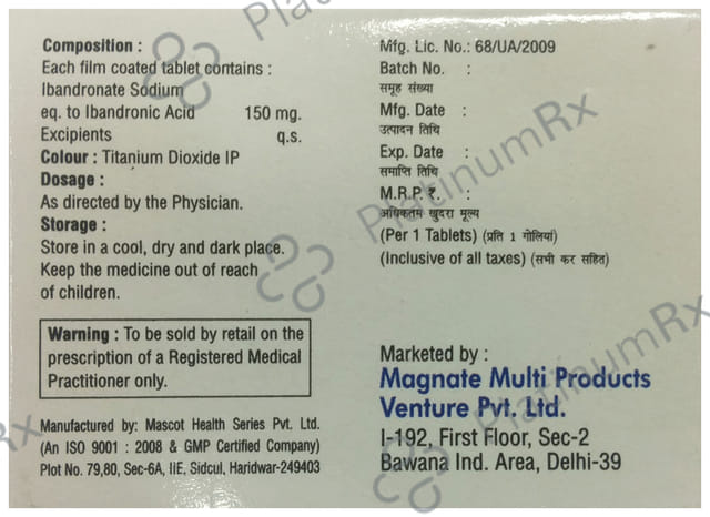 Aldrosis 150mg Tablet 1s
