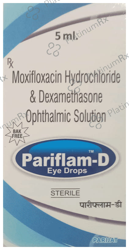 Pariflam D Eye Drop BAK Free 5ml