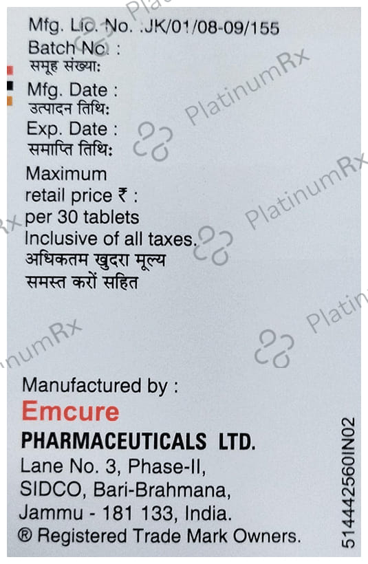 Tavin L 300/300mg Tablet 30s