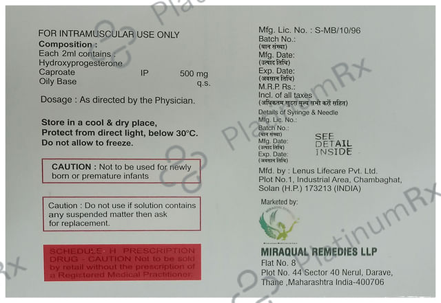 Delivere 9 500mg Injection
