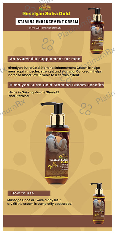 Himalyan Herbals Himalyan Sutra Gold for Men Cream