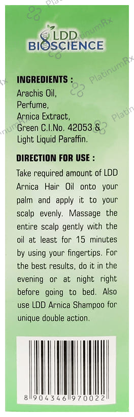 LDD Bioscience Arnica Hair Oil 100 ml