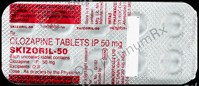 Skizoril 50mg Tablet 10s