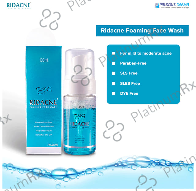 Ridacne Foaming Face Wash 100ml
