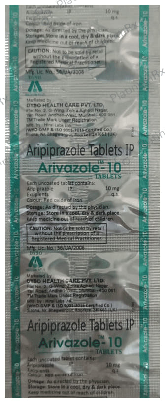 Arivazole 10 Tablet