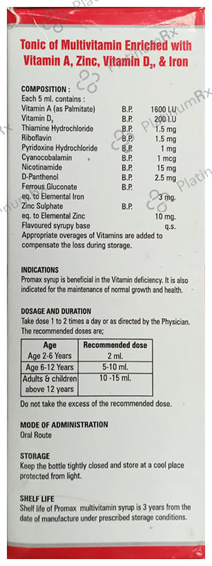 Promax Syrup 200ml