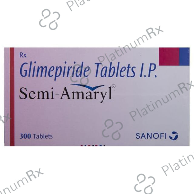 Semi Amaryl 0.5mg Tablet 30s