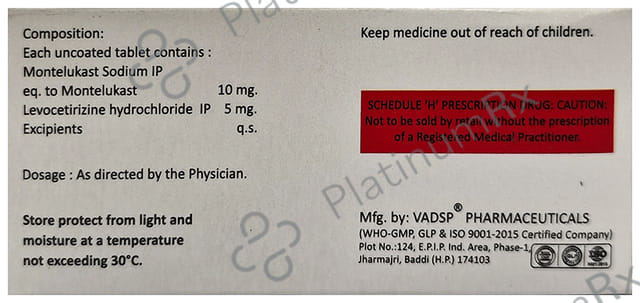 L 5/10mg Nano Tablet 10s