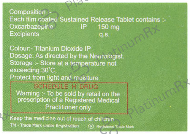 Xbaren 150mg Tablet SR 10s