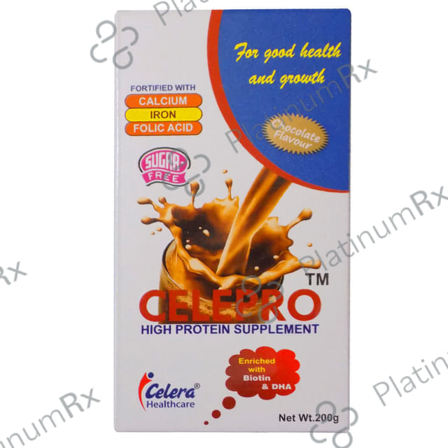 Celepro Vanilla Powder 200gm