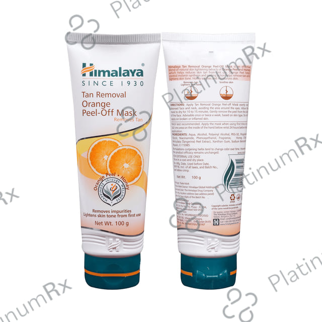 Himalaya Tan Removal Orange Peel Off Mask