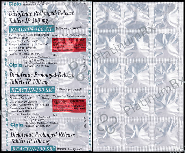 Reactin 100mg SR Tablet 15s