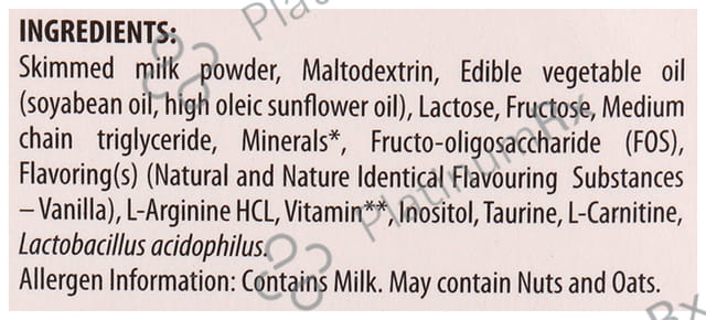 Chilrun No Sucrose 2+ Health and Nutrition Drink For Children’s Growth and Development Vanilla 200 gm