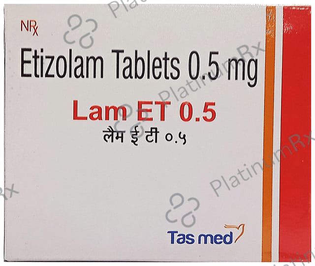Lam ET 0.5mg Tablet 15s