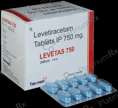 Levetas 750mg Tablet 10s