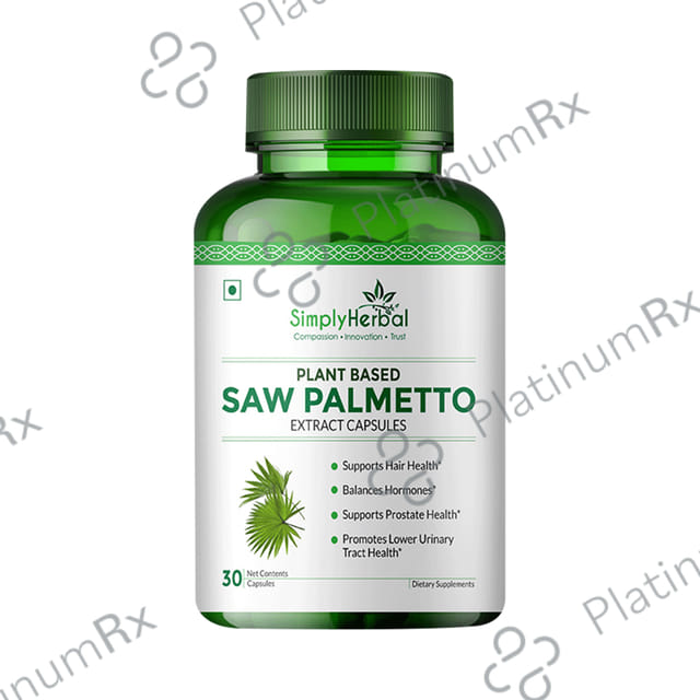 Simply Herbal Saw Palmetto Extract Capsule