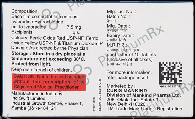 Corabrad 7.5mg Tablet