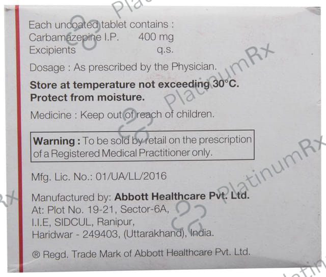 Mazetol 400mg Tablet 10s