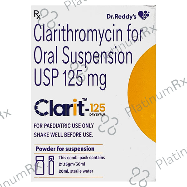 Clarit 125mg Dry Syrup 30ml