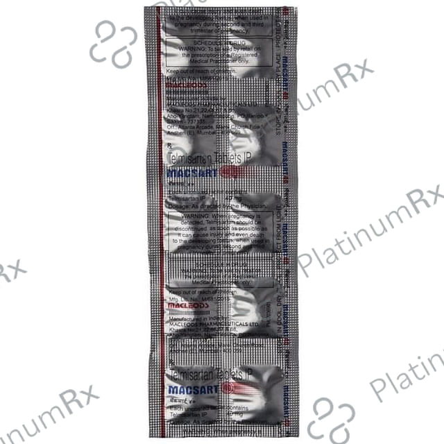 Macsart 40mg Tablet 10s