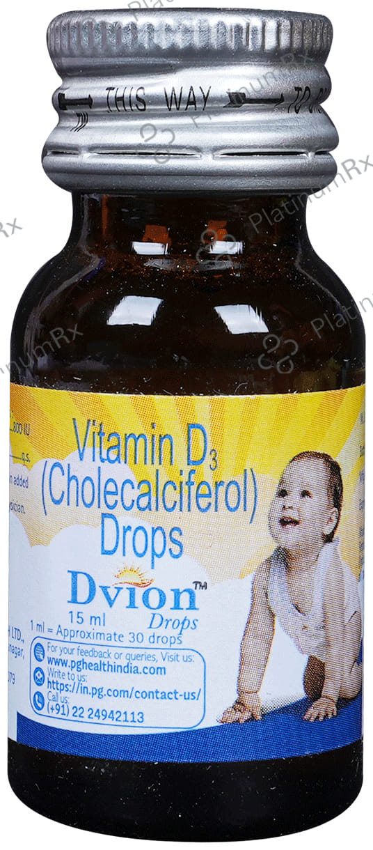 Dvion 800IU Drops 15ml