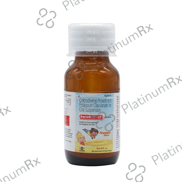 Swich CV 50/31/25mg Pineapple Dry Syrup 30ml