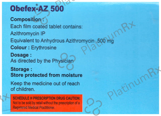 Obefex-AZ 500 Tablet