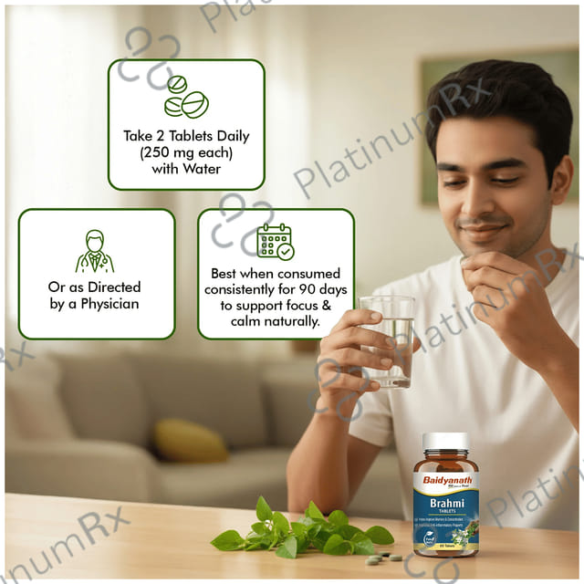 Baidyanath (Noida) Brahmi Tablet
