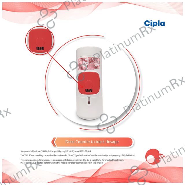 Tiova Synchrobreathe Inhaler 9mcg 120MDI