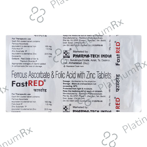 Fastred Tablet 10s