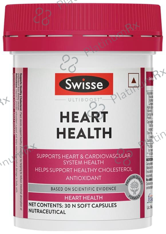 Swisse Ultiboost Heart Health - Soft Capsule with Antioxidants