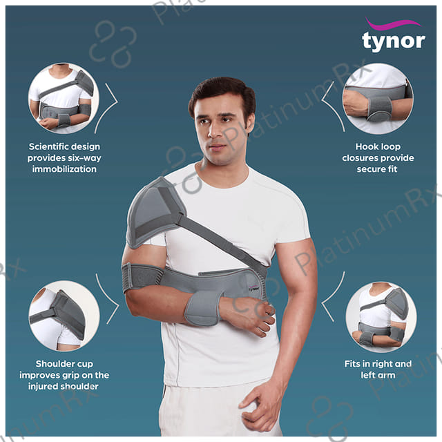 Tynor C03 Elastic Shoulder Immobiliser Large 1s