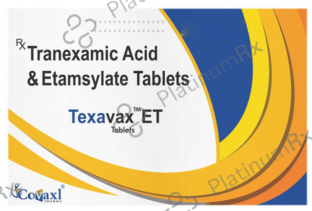 Texavax ET 250/250mg Tablet 10s