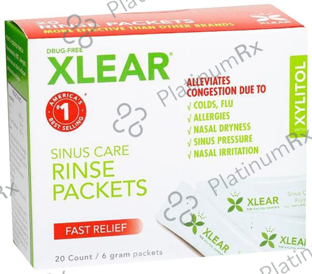 Xlear Sinus Care Rinse Packets with Xylitol (6gm Each)