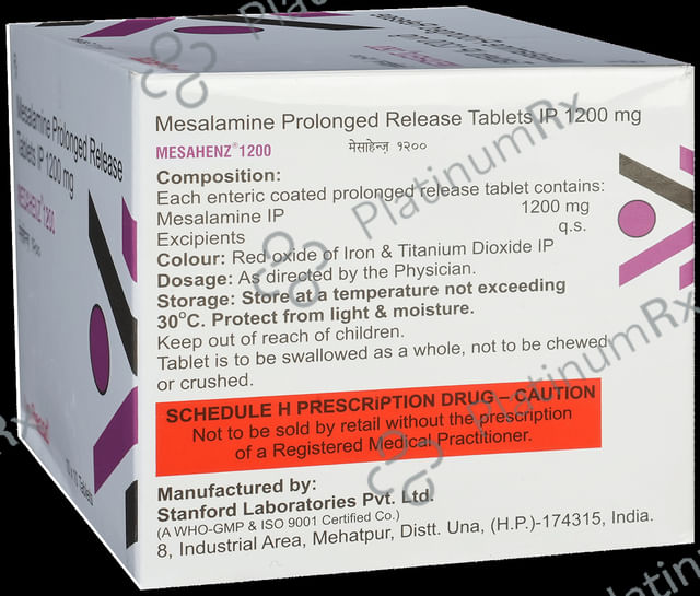 Mesahenz 1200mg Tablet PR 10s