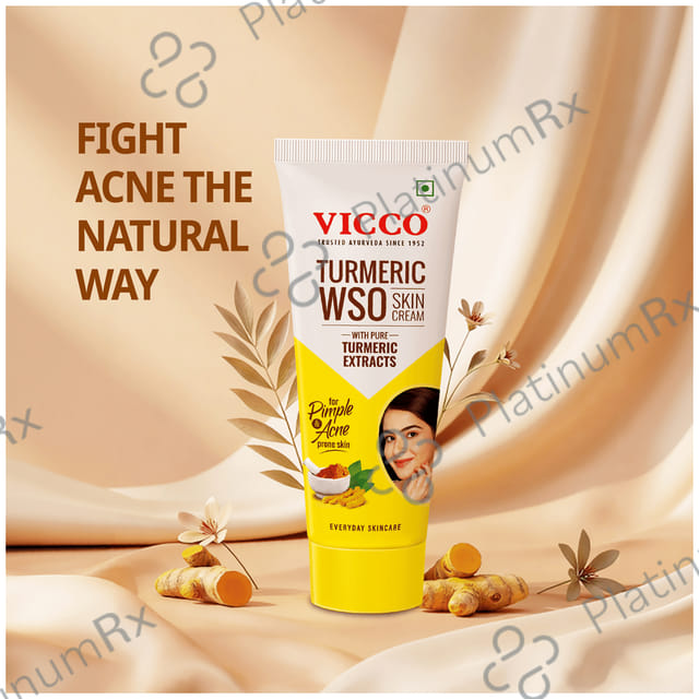 Vicco Turmeric Wso Skin Cream 15 gm
