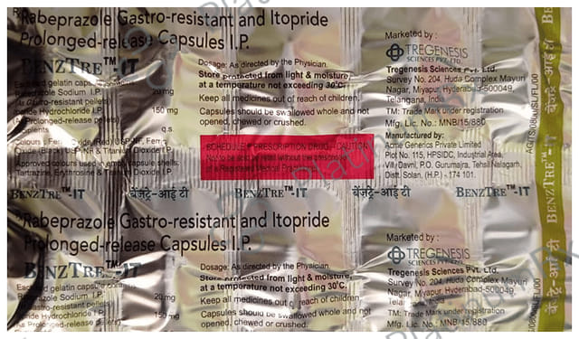 Benztre-IT Capsule PR