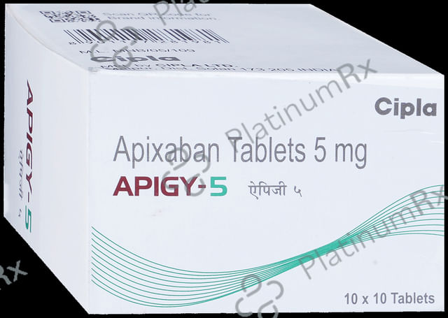 Apigy 5mg Tablet 10s