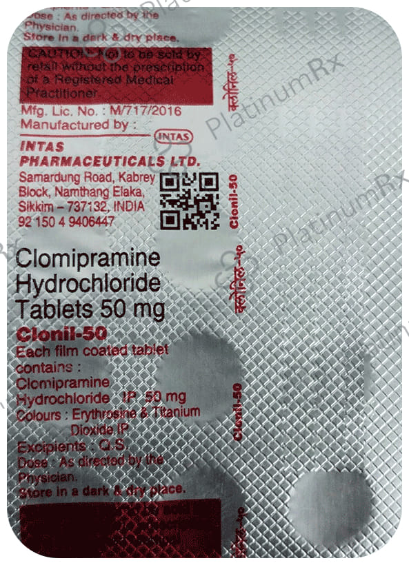 Clonil 50mg Tablet 15s